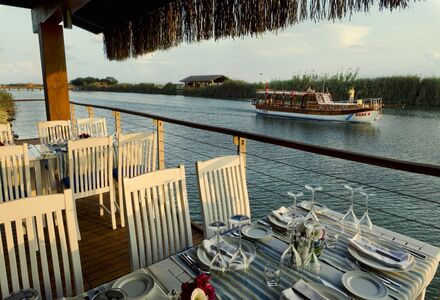 Golfferien in Antalya-Belek-Gloria Hotel Serenity - Riverlanding_A_la_Carte_Restaurant - Maximum Golfreisen
