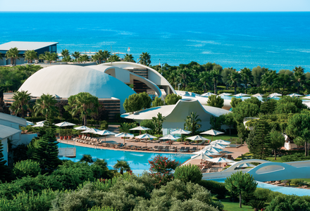 Belek-Cornelia Diamond-Resort-Garten-Golfurlaub in Antalya-Maximum-Golfreisen