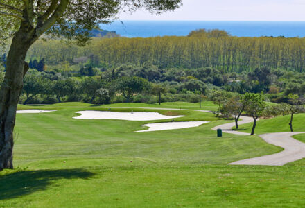 Golfurlaub Mallorca - Pula Golf Club - Grün 16 - Top Reiseangebote von  Maximum Golfreisen