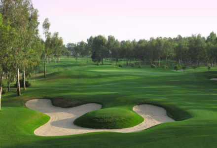 Golfplätze in Belek in der Türkei-Antalya Golf Club-Bunker