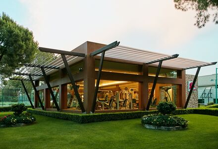 Sonderangebote Golfreisen-Golfurlaub in Gloria Golf Resort-Fittnessraum-Maximum Golfreisen