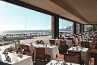 Maximum Golfreisen, Marokko/Agadir, RIU Tikida Beach-Restaurant mit gedeckten Tischen
