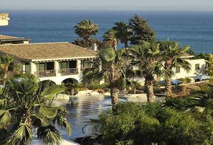 Golfreise Bilder für Zypern-Golf Hotel Columbia Resort-Haus und das Meer