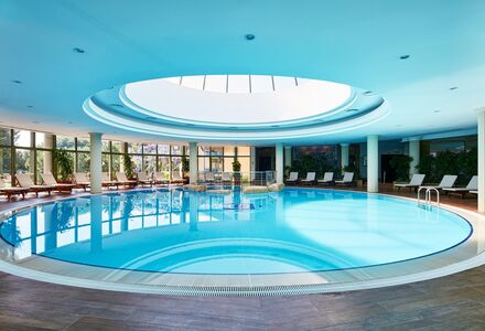 Türkei-Belek-Gloria Golf Resort-Golfurlaub-Indoor-Pool-Maximum-Golfreisen