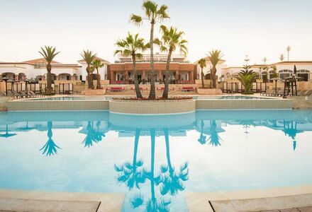 Maximum Golfreisen Webseite mit Robinson Club Agadir und Pool