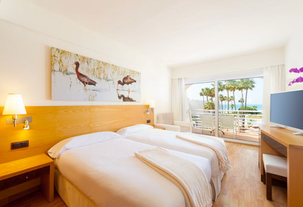 Golfferien in Costa de la Lus, das Hotel und das Zimmer