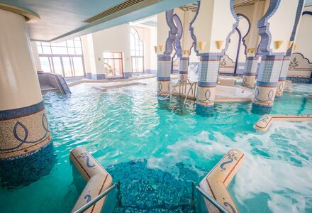 The Cascades Hotel in Soma Bay-Thalasso und SPA Center-Golfurlaub in Soma Bay