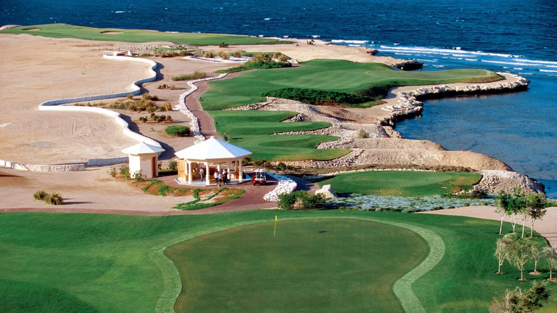 Gary Player Golfplatz-The Cascades-Golfurlaub in Soma Bay am Roten Meer