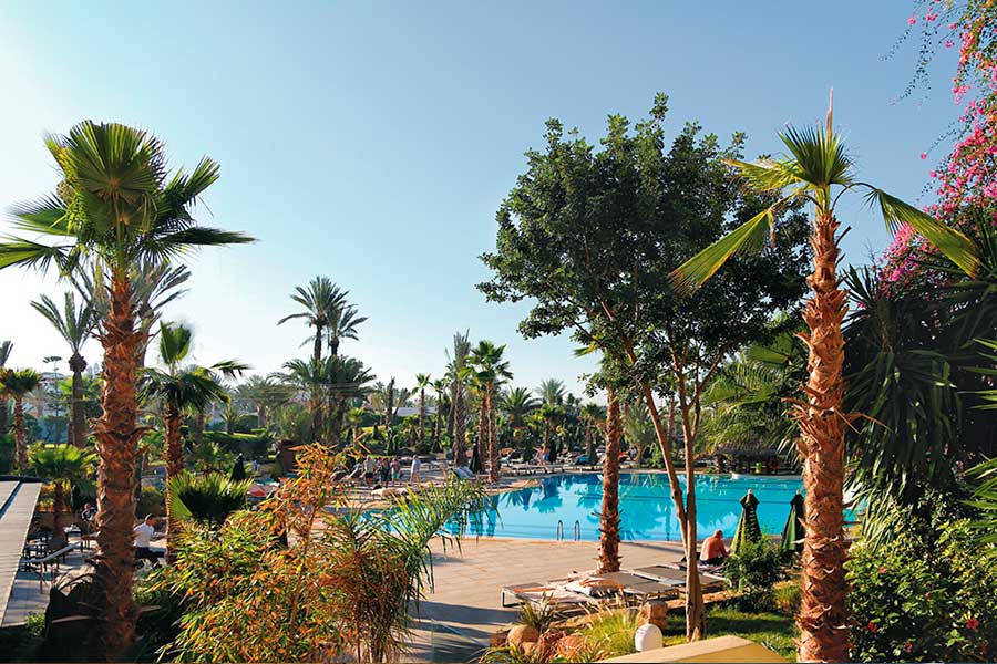 Maximum Golfreisen, Marokko/Agadir, RIU Tikida Beach-Pool und Garten