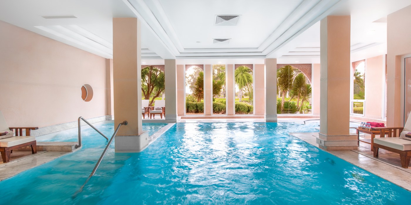 Maximum Golfreisen, Marokko/Agadir, Tikida Golf Palace-Pool und SPA Bereich