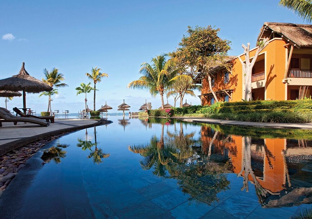 Heritage Awali Golf & Spa Resort - All Inclusive-Golfurlaub in Mauritius-Poollandschaft Die Poollandschaft-Heritage Awali Golf & Spa Resort - All Inclusive-Golfurlaub in Mauritius