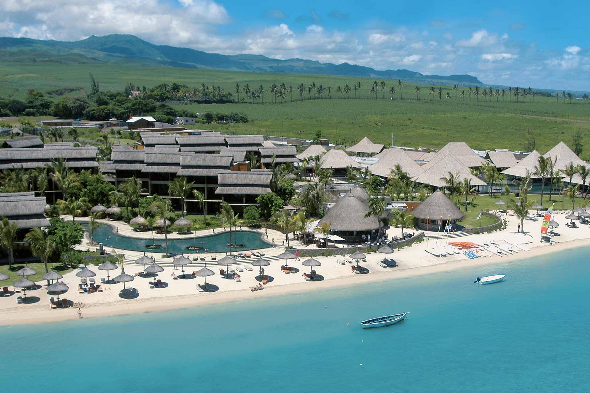 Die Landschaft um Heritage Awali Golf & Spa Resort - All Inclusive-Golfurlaub in Mauritius