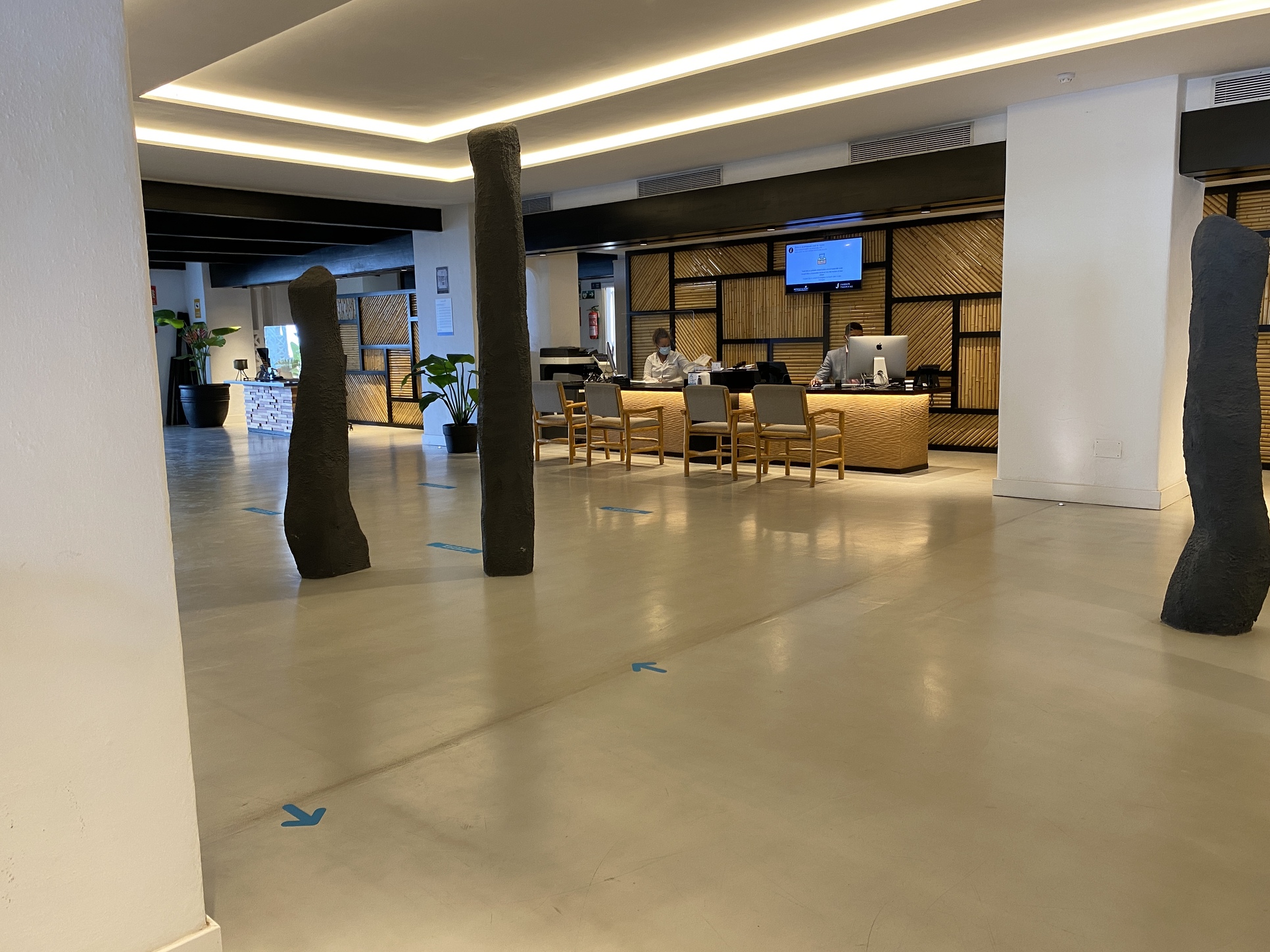 Golfurlaub auf Kanaren - Hotel Jardin Tropical - Reception und Lobby