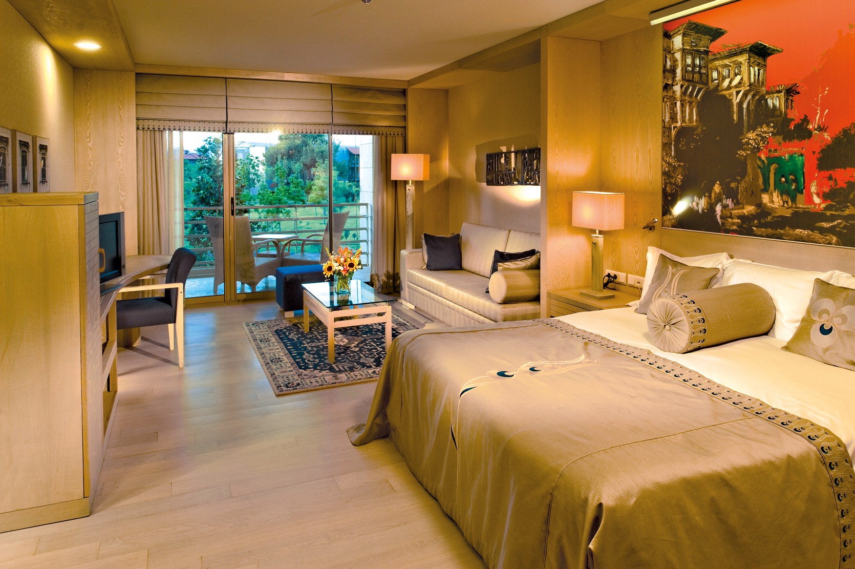 Gloria Serenity Resort- das Zimmer -Maximum Golfreisen -  Golfurlaub von Feinsten Angebote nach Antalya-Belek-Gloria Hotel Serenity-Maximum-Golfreisen